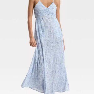 Women's Pleated Maxi Dress - A New Day™